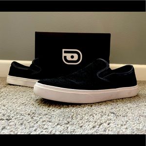 Ends Slip On’s Black White Size 10 (Worn Once)